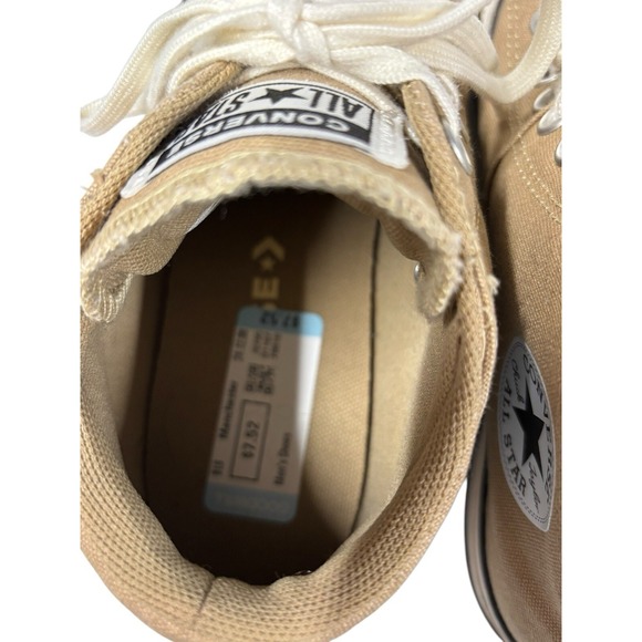 Converse Chuck Taylor All Star Malden Street Mid Taupe Brown Size 9 Women's - Picture 9 of 9